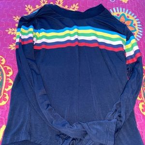 Rue21 rainbow striped shirt!